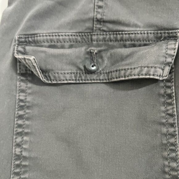 J. Crew Front Pocket Cargo Chino Pants Size 8 Gray Grunge Casual Gorp Y2K Cotton - Picture 5 of 9